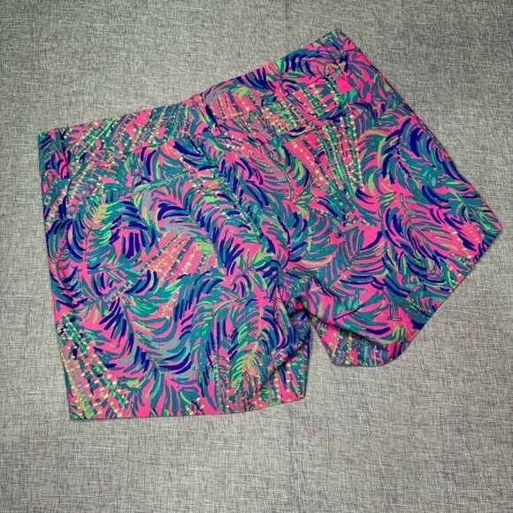 Lilly Pulitzer Callahan Shorts Pink Sunset Coco Breeze Size 4 NWT - Picture 8 of 10